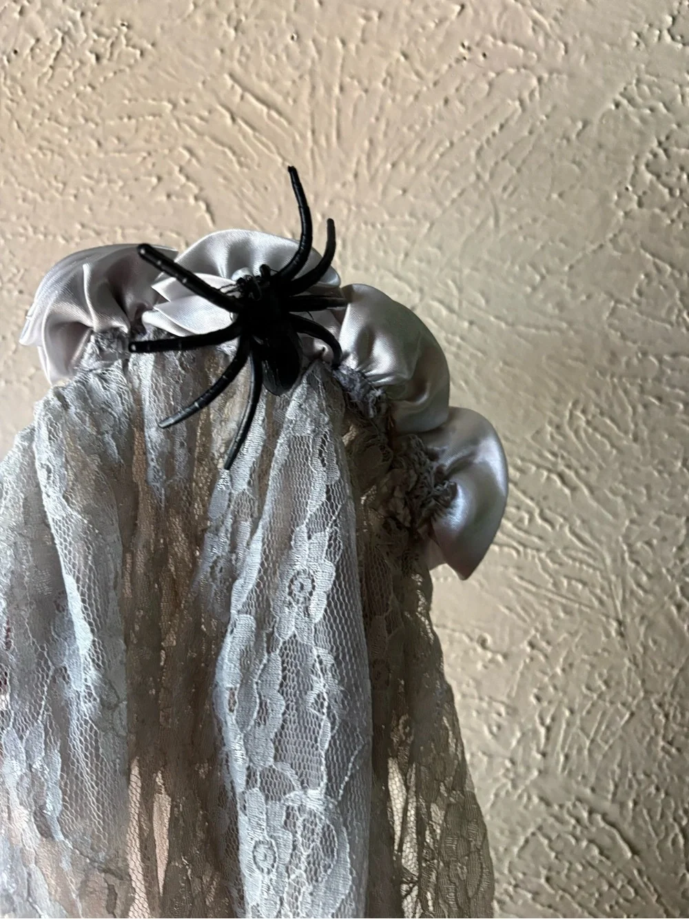 Dreamgirl Girls' Silver Gray Ghost Bride Costume